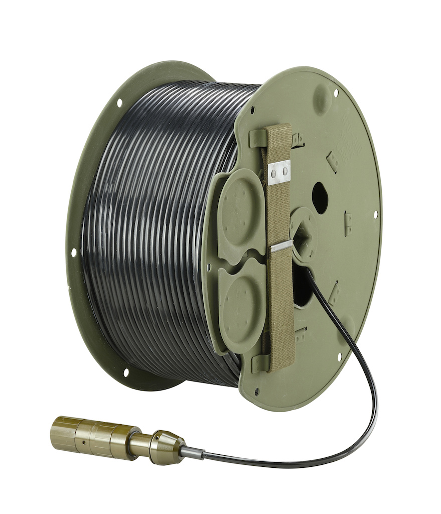300m Tactical Cable Reel Assembly RFO-300 - Stran Technologies
